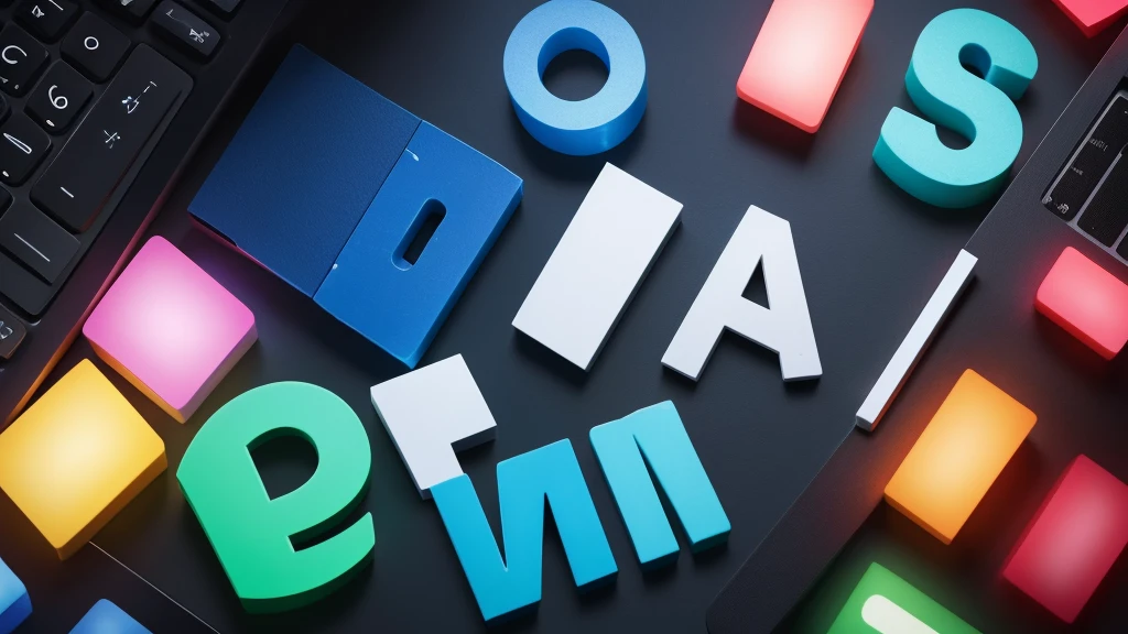 With a pop feel「DO・NO・WHAT・MO」Make a wallpaper image using the alphabet。