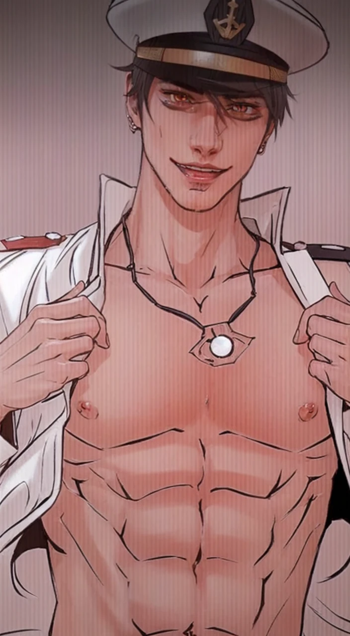 A beautiful anime-style boy with a well-defined sixpack, perfect facial features, detailed eyes, sharp jawline, piercing gaze, intricate hair, glowing skin, dynamic pose, dramatic lighting, vibrant colors, cinematic composition, intricate details, highly detailed, 8k, photorealistic, masterpiece