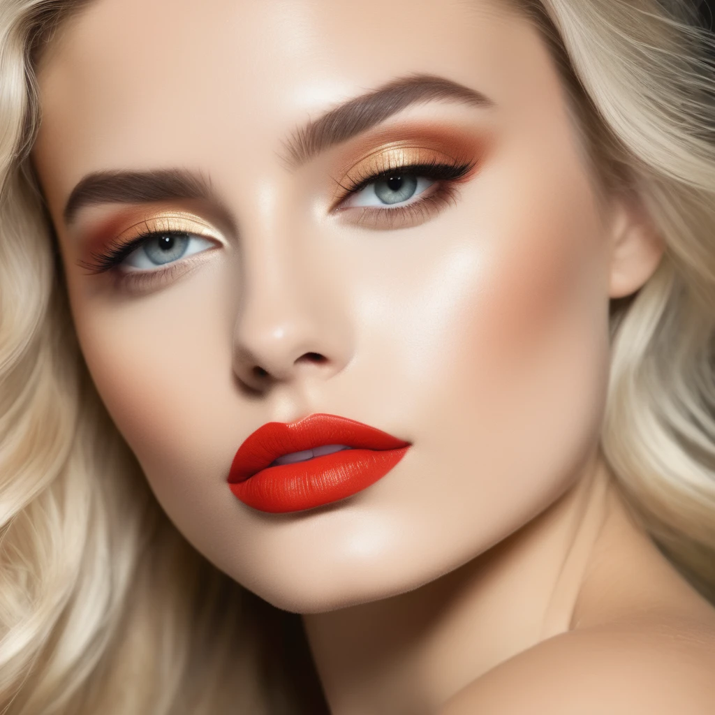 Une Italienne de 23 ans, chiffre de sablier, petits seins, hyperrealistic, photo prise de loin, peau blanche, Professional lighting, couleurs vives, detailed face features, cheveux blonds longs et fluides, full lips, Elegant posture, porter des sous-vetements rouge, sur un lit, couleurs chaudes, ambiance italienne, beaucoup de couleurs, chaud illuminant son visage, create soft shadows. L&#39;ambiance générale est joyeuse et vibrante, avec une touche de romantisme. The quality of the&#39;image est du plus haut niveau, capturer chaque détail complexe. Sharp focus and ultra detailed rendering, highlighting the beauty of the Italian woman&#39;a captivating way. A gentle breeze blows across the stage, the warm light illuminates his face, create soft shadows, les couleurs sont vives, l&#39;ambiance est joyeuse
