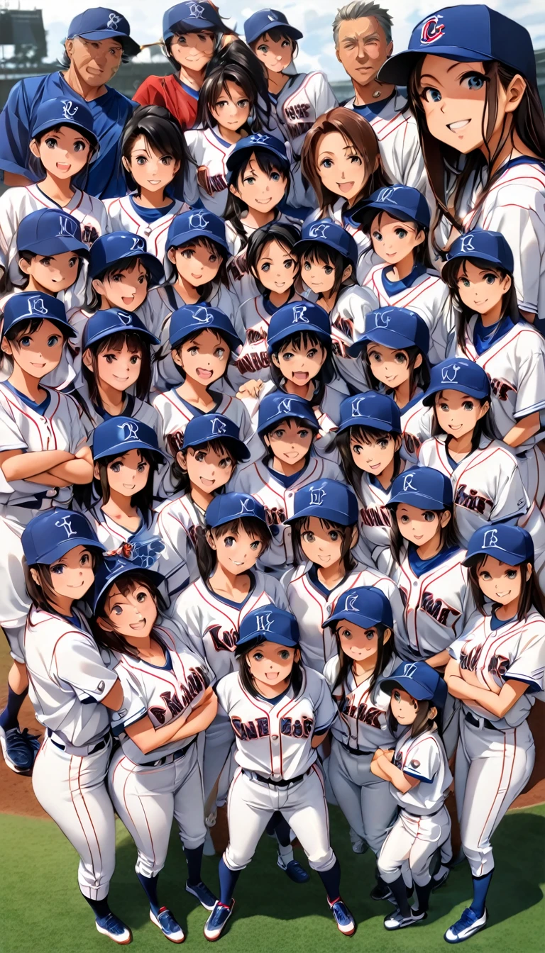 there is a man that is standing on a baseball field, a picture inspired by Kinichiro Ishikawa, flickr, shin hanga, akikazu mizuno, trout sticking out of pants, koji morimoto, style of kentaro miura!!!!, female baseball player, kazuya takahashi, yukio - e, koju morimoto