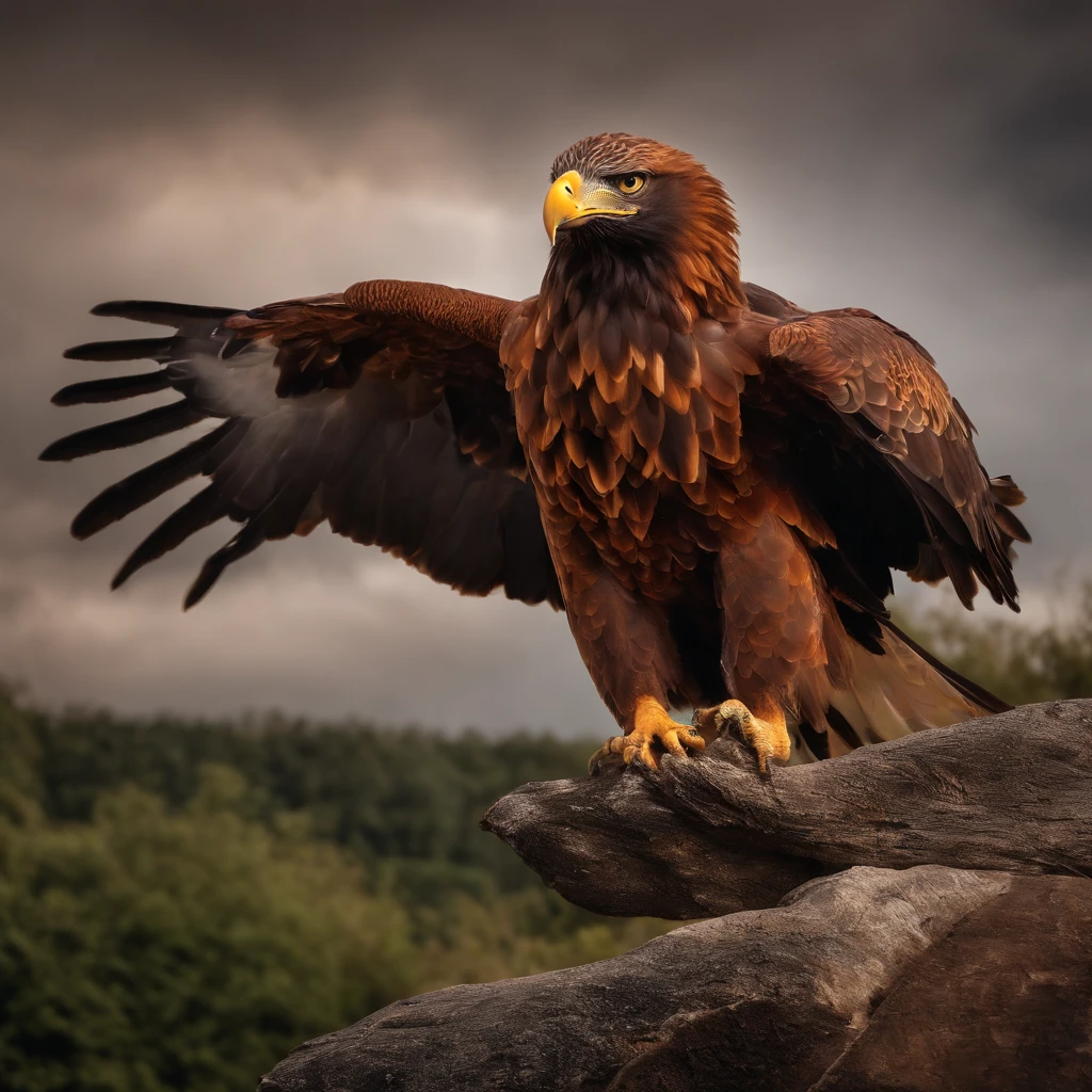 giant eagle robô