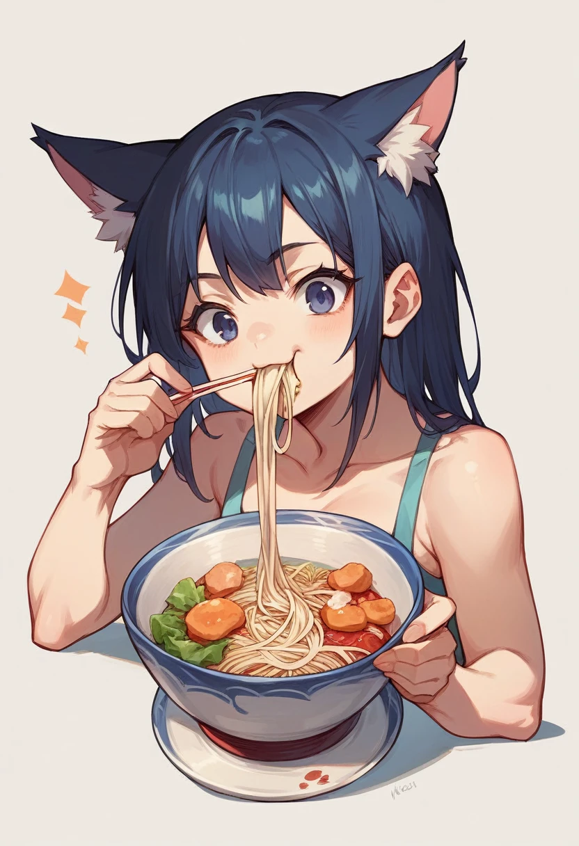 (masterpiece, top quality, best quality, official art, beautiful and aesthetic:1.2),
1girl, solo, long hair, green eyes, brown hair, breasts, animal ears, food, navel, barefoot, nude, arms up, looking at viewer, in food, blush, smile, armpits, full body, convenient censoring, artist name, medium breasts,, on back, lying, simple background, cheese, closed mouth, collarbone, bangs, personification,
extremely detailed,colorful, (dynamic pose),