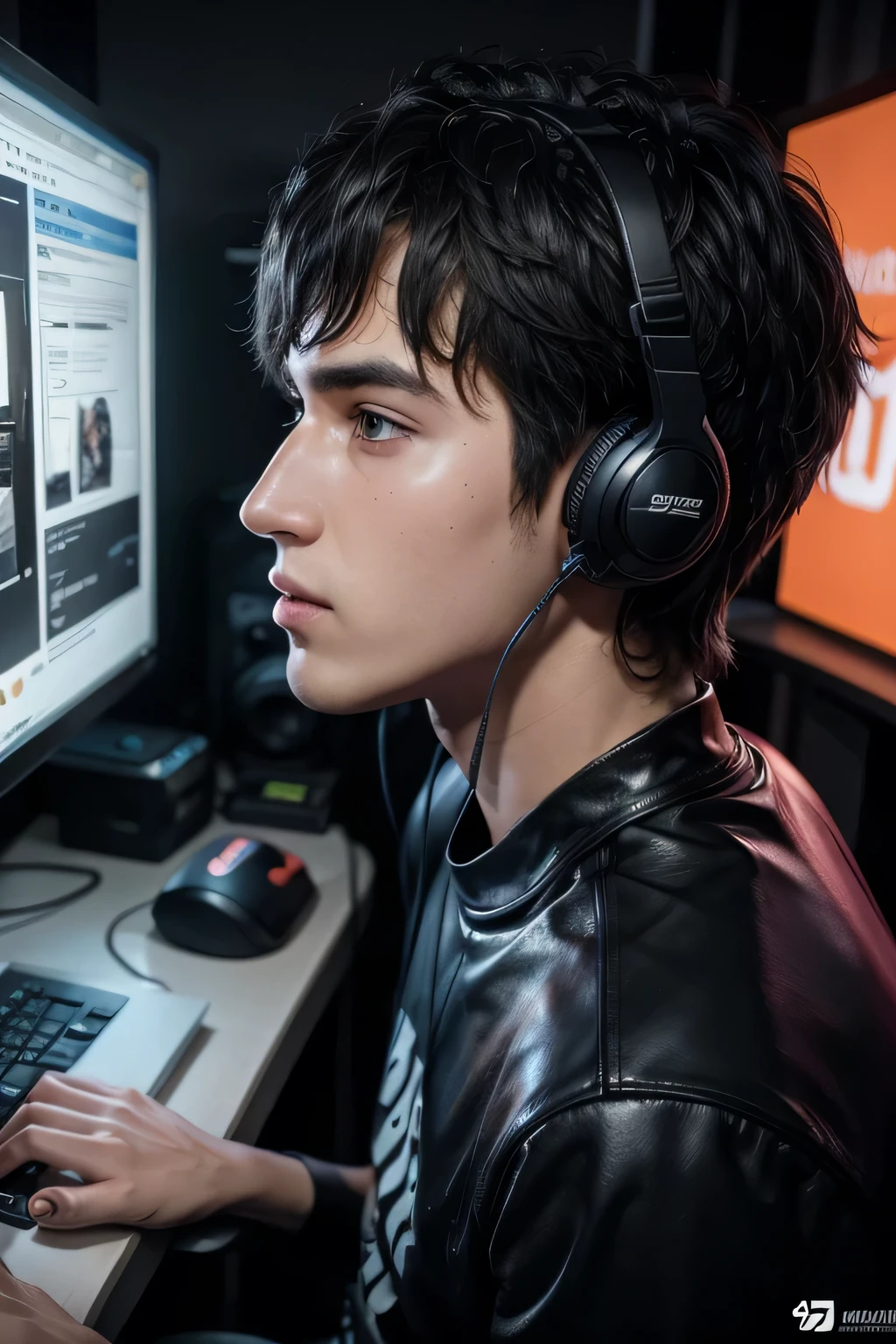 gere um perfil para um youtuber gamer profissional 
