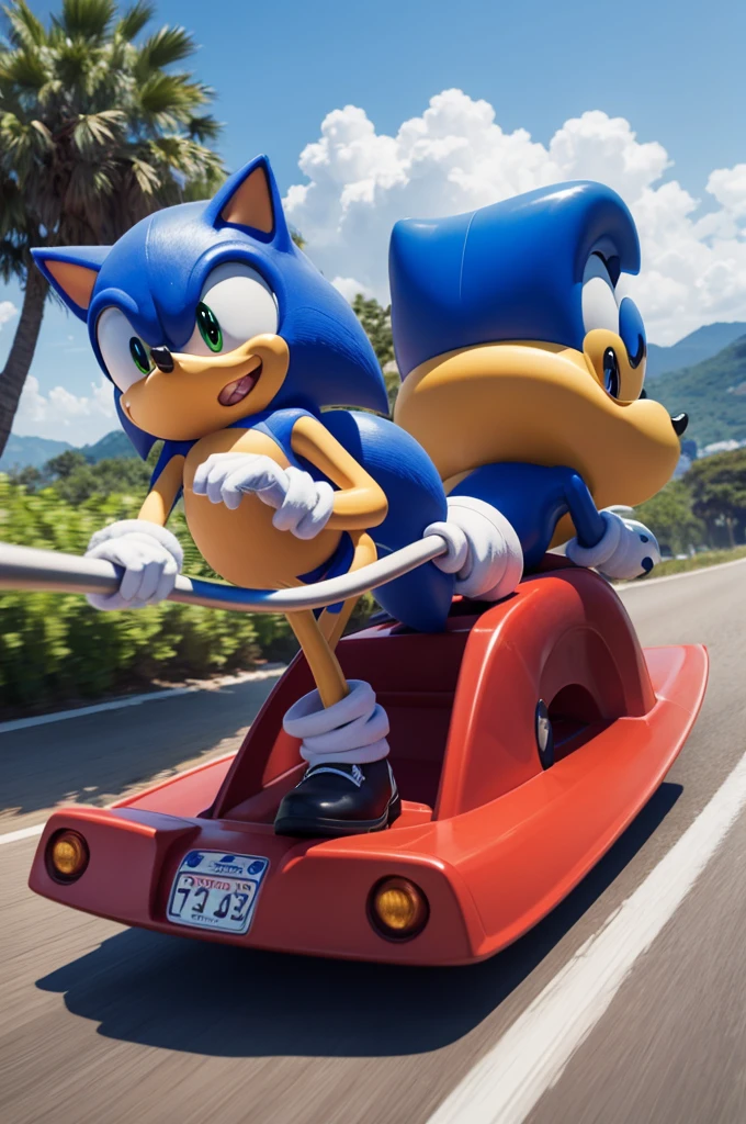 Cachorro no sonic