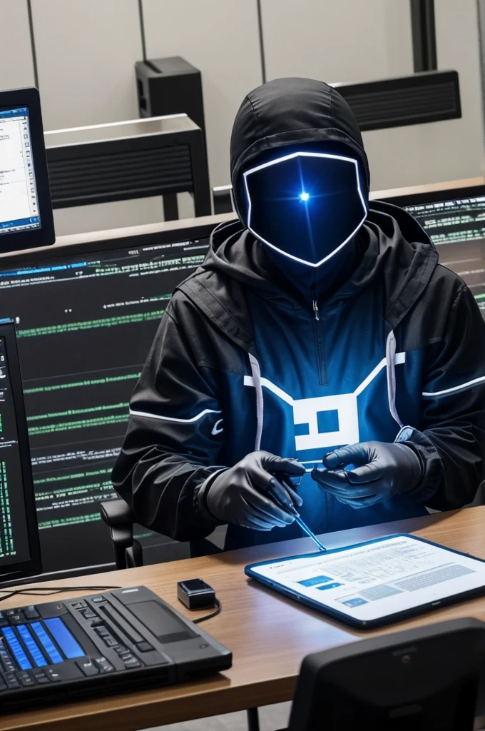 Crea una imagen de hackers que diga en la parte inferior code sistemas y enla parte superior rumbo al HCC-HCF