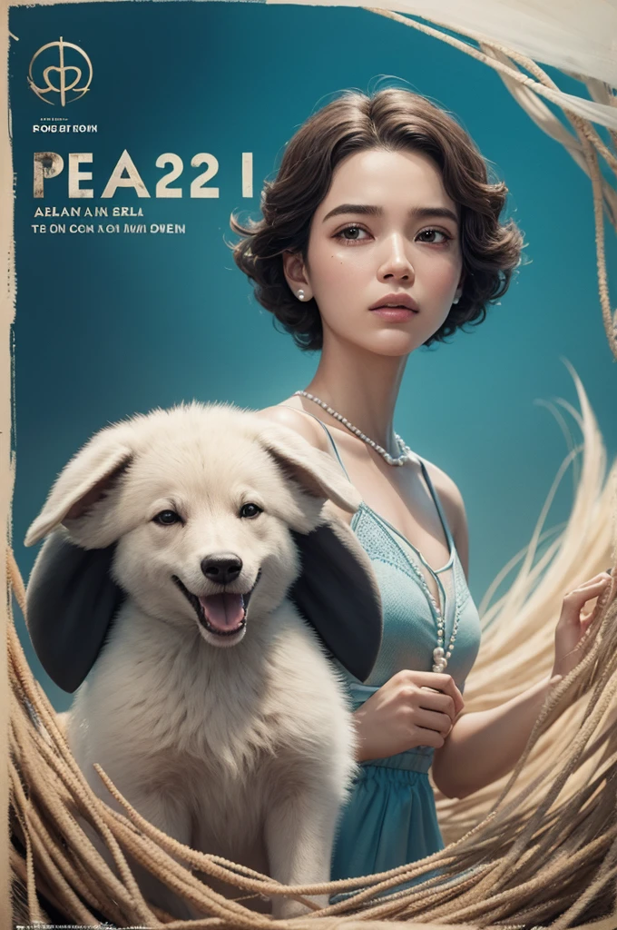 Crie um poster do filme "pearl" 2022