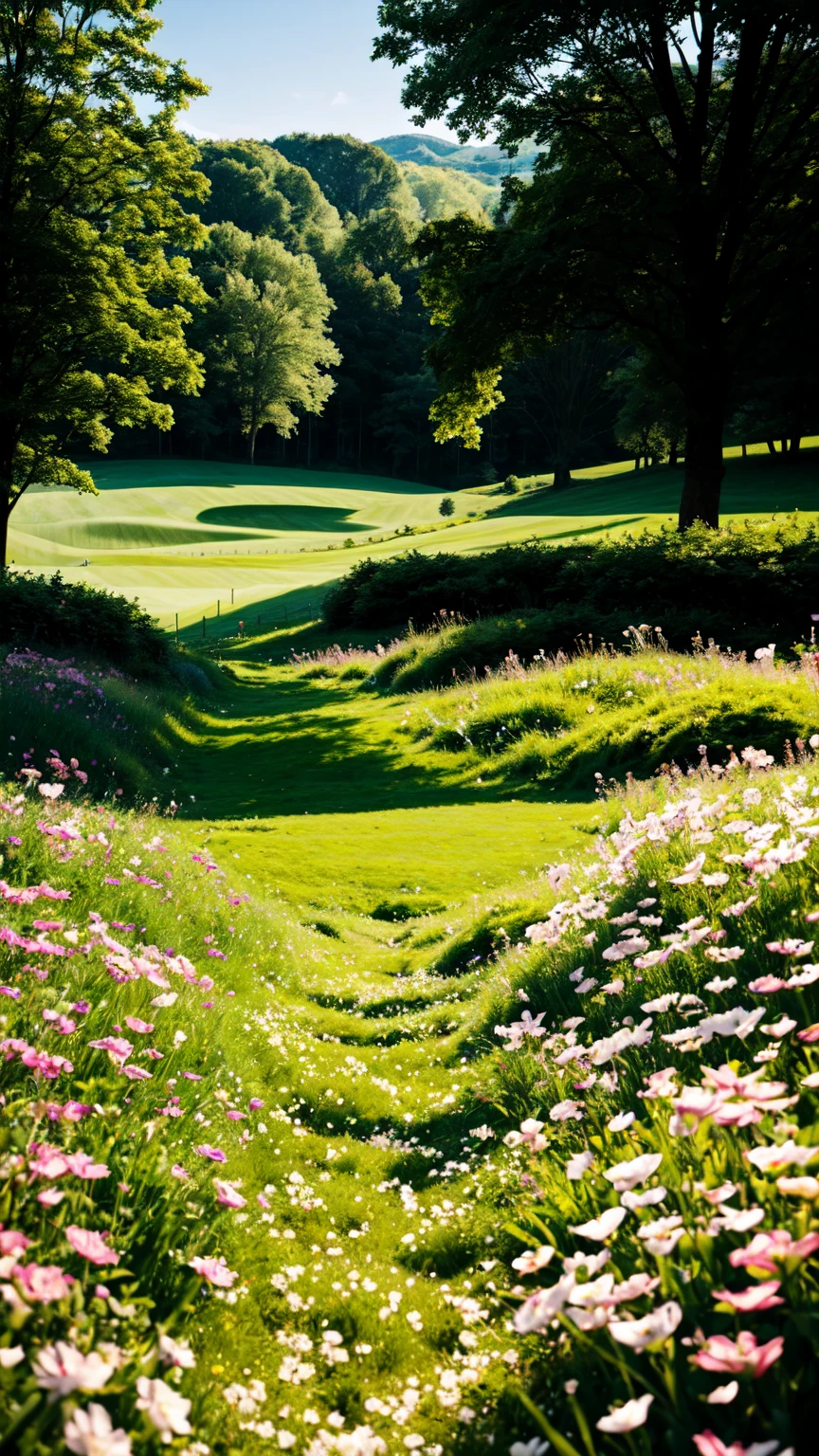 green meadow Field