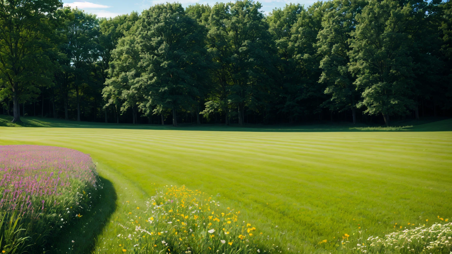 green meadow Field