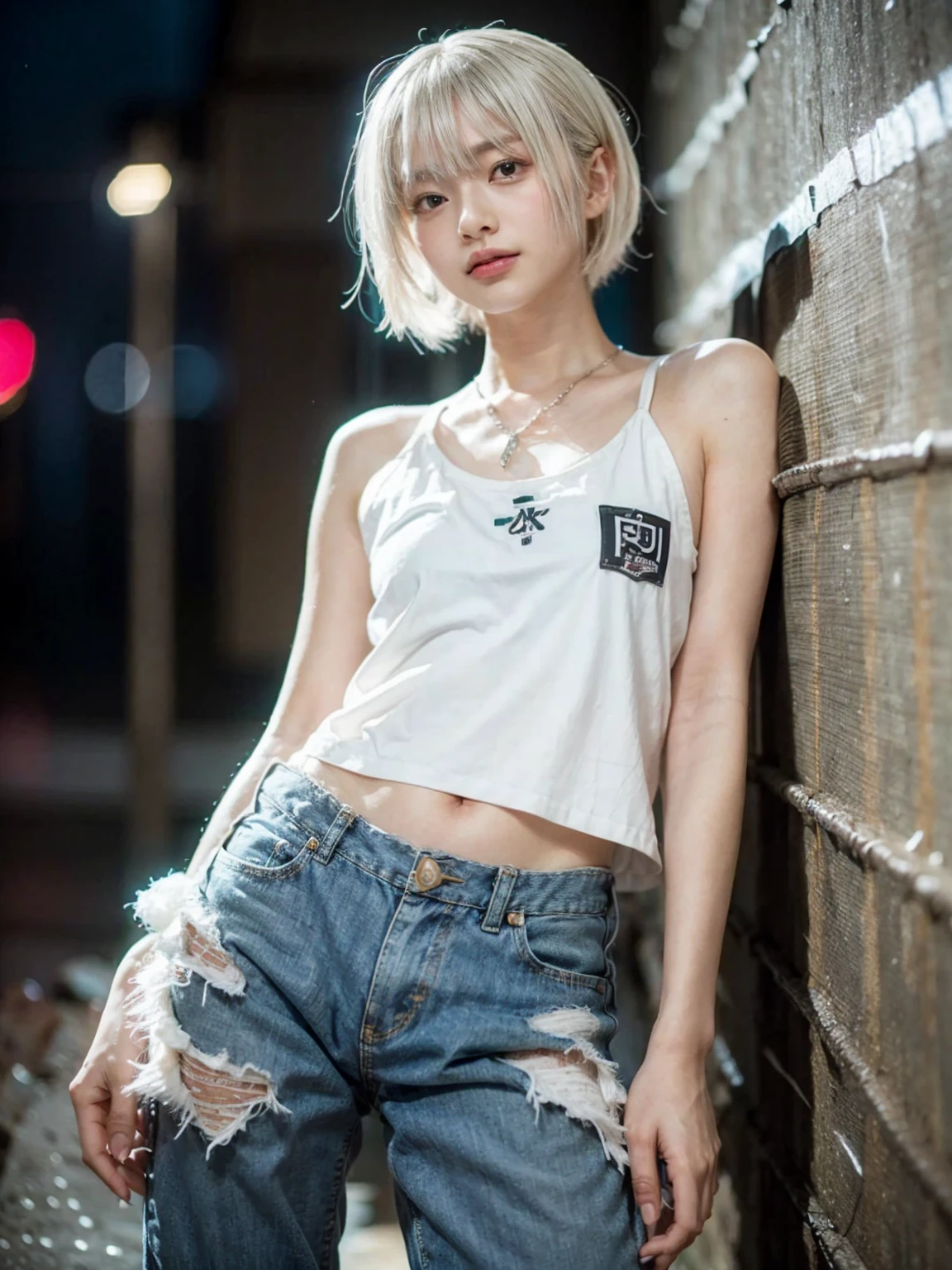 8k,Realistic Photo, Realistic Skin Texture, Superrealism, (WWII-like mechanical suit:1.2), collapsed city, heavy weapons,vivid textures,animal legs, gradation hair, japanese female soldier,(ultra beautiful face), ((super realistic all textures)), ((super intricate all details)), full body shot, ultra sharp photo result, Olive Drab color, scratch, Rust, weathering, steampunk, taken with Fuji film X-T30+Nokton. HDR10,Minimum of 4 pieces created