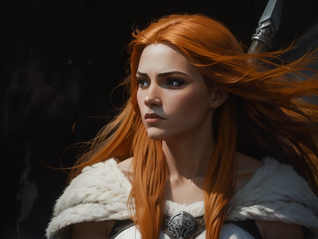 A woman