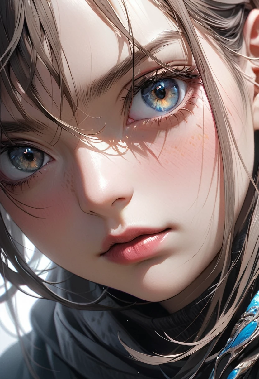 Blake: Disgusted look,
Ultra-realism, Detailed and realistic skin texture, Fine and exquisite texture, Detailed and exquisite brushwork, Detailed and vivid depiction, Anatomically correct, Absurd aesthetics,
BREAK Transparent Full Color,
Blake Dramatic Film Lighting,
Dynamic Shot, (Close-up shot:1.3),
BREAK Removes unnecessary noise,
BREAK Redrawing the work into a vivid and lively piece, Highest qualityのレンダリング, Highest quality, Highest Resolution,