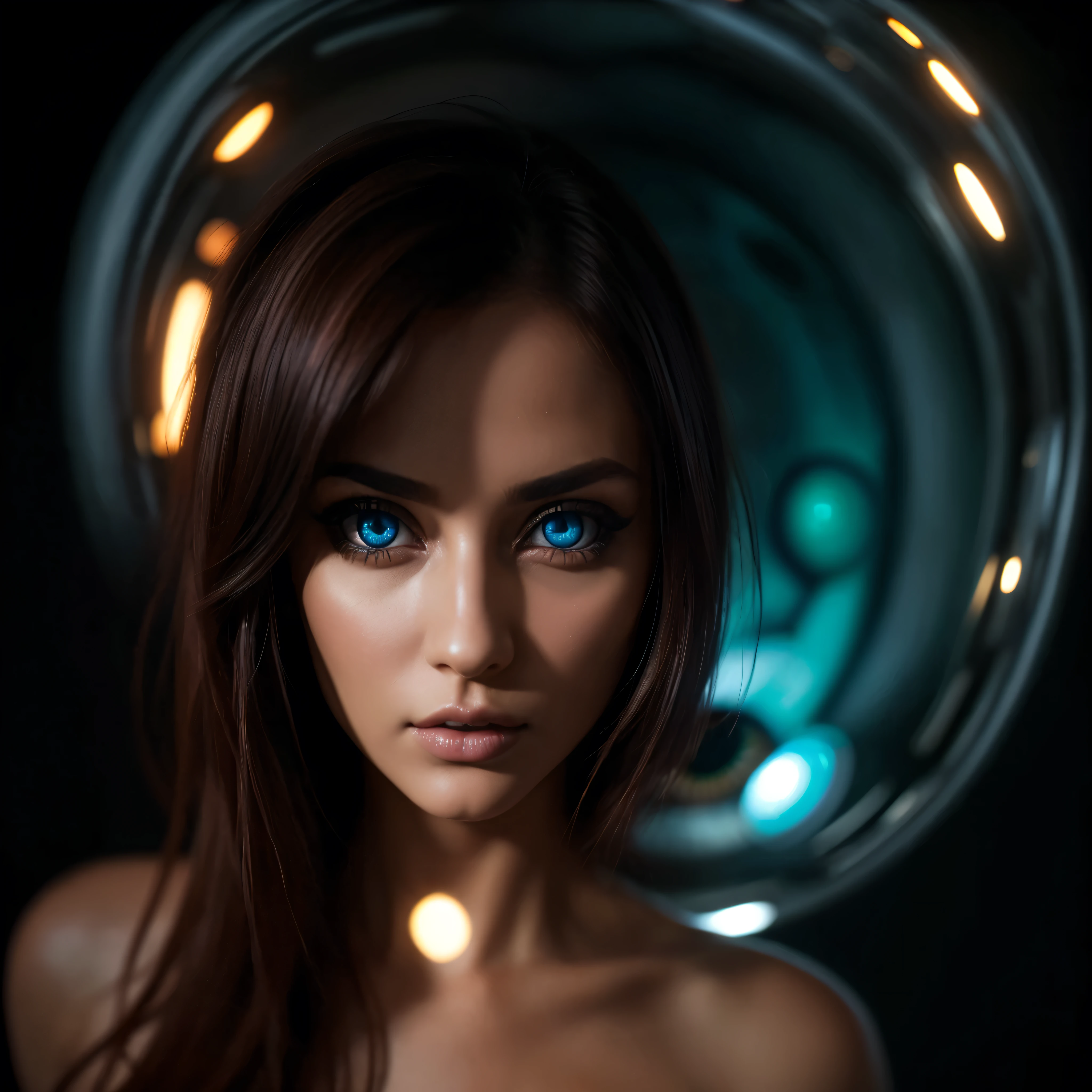 (((( correct body model, very beautiful eyes 1.1)))). (perfect details: 1.1), (beautiful and clear background: 1.2), (extremely detailed CG, ultra detailed, best shadow: 1.1), (((finely detailed beautiful eyes))), (full length 1.1). Golden ratio, soft cinematic lighting, bed colorsa beautiful woman with dark skin wearing white lace lingerie, sitting on a bed in a bedroom with a sexy, erotic atmosphere, her expressive blue eyes and red bob hairstyle, (best quality,4k,8k, highres,masterpiece:1.2),ultra-detailed,(realistic,photorealistic,photo-realistic:1.37),intricate details,dramatic lighting,cinematic composition,sensual,captivating expression,alluring. HDMI, HDRI, UDHD,((Diffuse effect)), ((volume effect 1.1)), ((Depth of field 1.1)), ((fisheye lens)