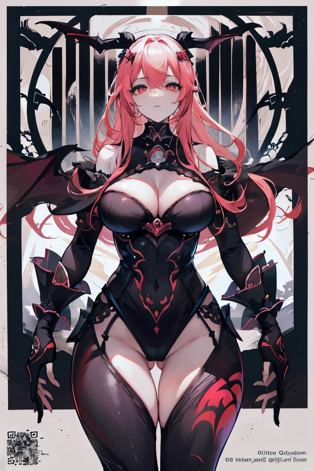 Woman body set large breasts(best quality, highres, ice skull:1.1), A girl with a body made of lava, featuring a Dracula Orchid pattern. (best quality, ultra-detailed), (realistic), vibrant colors, intense lighting, lava-like texture, hauntingly beautiful composition, surreal atmosphere, contrasting dark shadows, mesmerizing glow, detailed facial features, flowing lava tendrils, fiery eyes, ethereal presence, intricate floral patterns, mysterious aura."