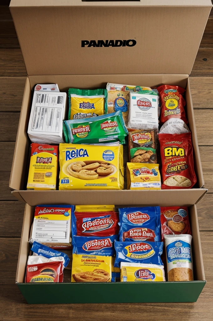Panadero en caja de registro