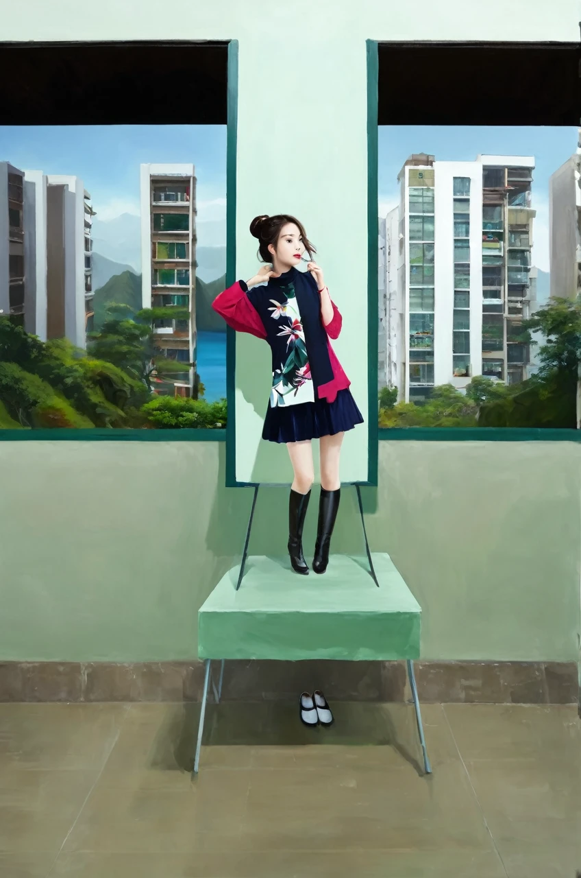 Change the touch of the painting、High quality、high resolution