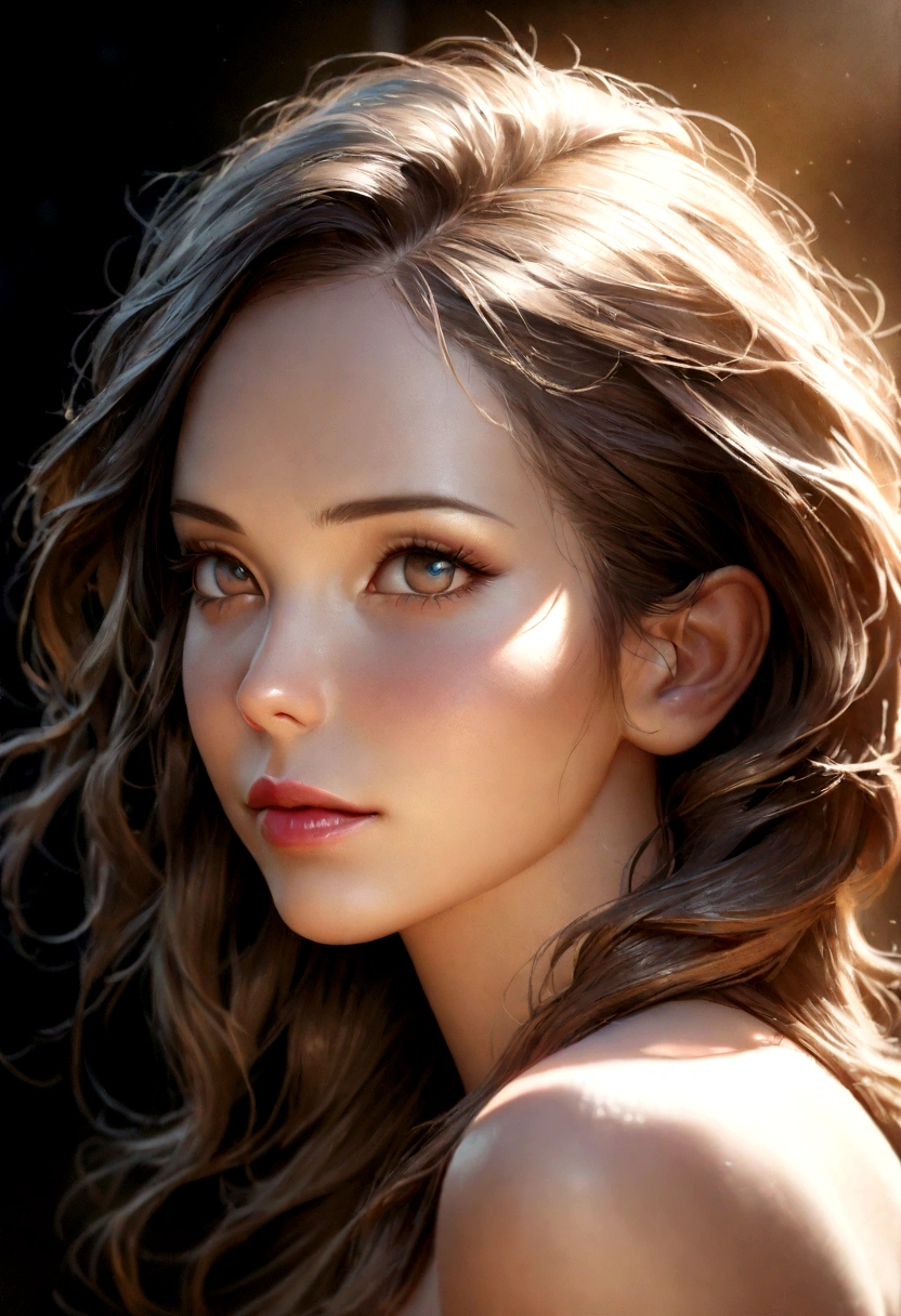 a beautiful nude girl, detailed face, beautiful eyes, beautiful lips, long eyelashes, porcelain skin, elegant pose, natural lighting, golden hour, cinematic composition, photorealistic, ultra-detailed, 8k, highly detailed, (best quality,4k,8k,highres,masterpiece:1.2),ultra-detailed,(realistic,photorealistic,photo-realistic:1.37),HDR,studio lighting,physically-based rendering,professional,vivid colors,portraits