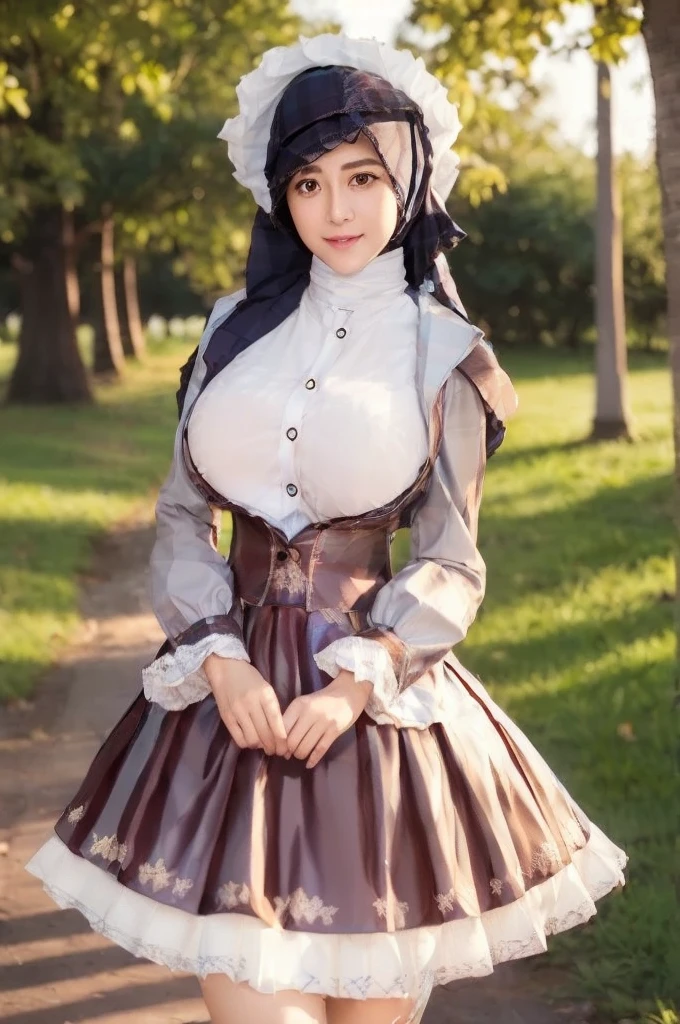 marian rivera,((White collar shirt、Light blue plaid pleated skirt:1.4)、foot, enchanting smile, closed clothes, polite attire, The face of beauty , Because I&#39;m slender , abs:1.4, 30 years old, ((1 girl, alone)), ((full body)), ((huge breasts:1.3)), ????????????? A. to, (K, Raw photo, highest quality, Masterpiece 11.4), (realistic, photo-realistic:1.37), (micro:1.4), exposed , ((diamond necKlace)), earrings, glamorous, white sKin, ((in a luxurious hall), looK at viewers, thick brunette hair, long hair, (lit), dynamic pose, (), ((beautiful eyes), ??????, HDR, very detailed, ambient occlusion, nature, harmonious composition, fine art photography, beauty , excellent ???????, exposed detail