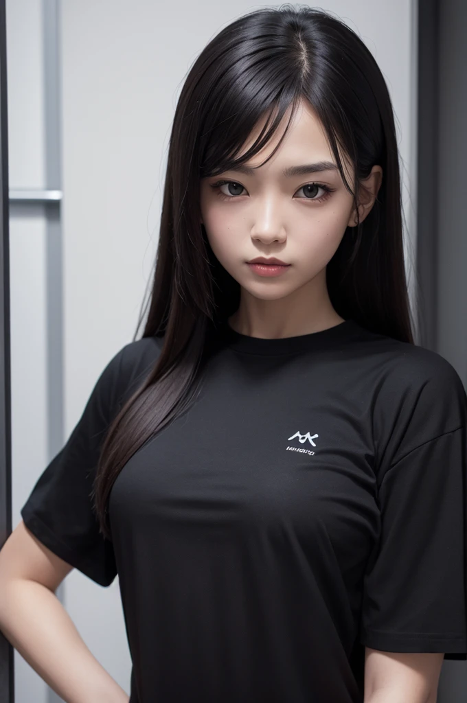 make a character with a black shirt