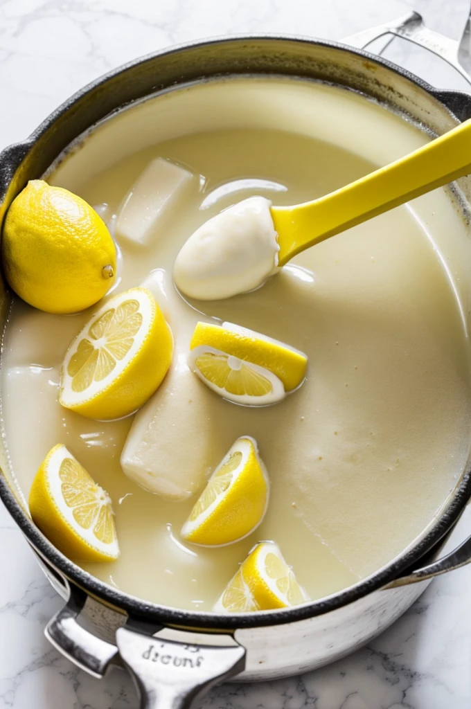 Squeeze the lemon juice over the mixture and stir gently to make sure all the ingredients are mixed well..