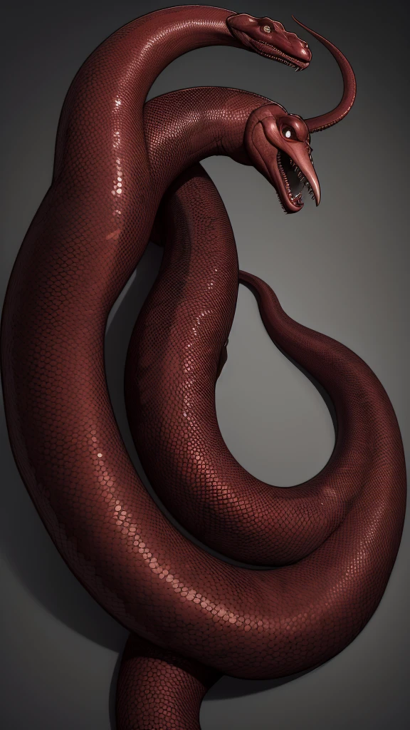 4k highly detailed realistic digital extremely high quality drawing, masterpiece, (uploaded on e621), (a three-quarters portrait of an anthro cobra), (open mouth, snake tongue), (beautiful and detailed eyes: 1.1), anthro snake, scales, seductive, sexy, voluptuous, curvy body, cinematic lighting, (f1.8 short focus bokeh)