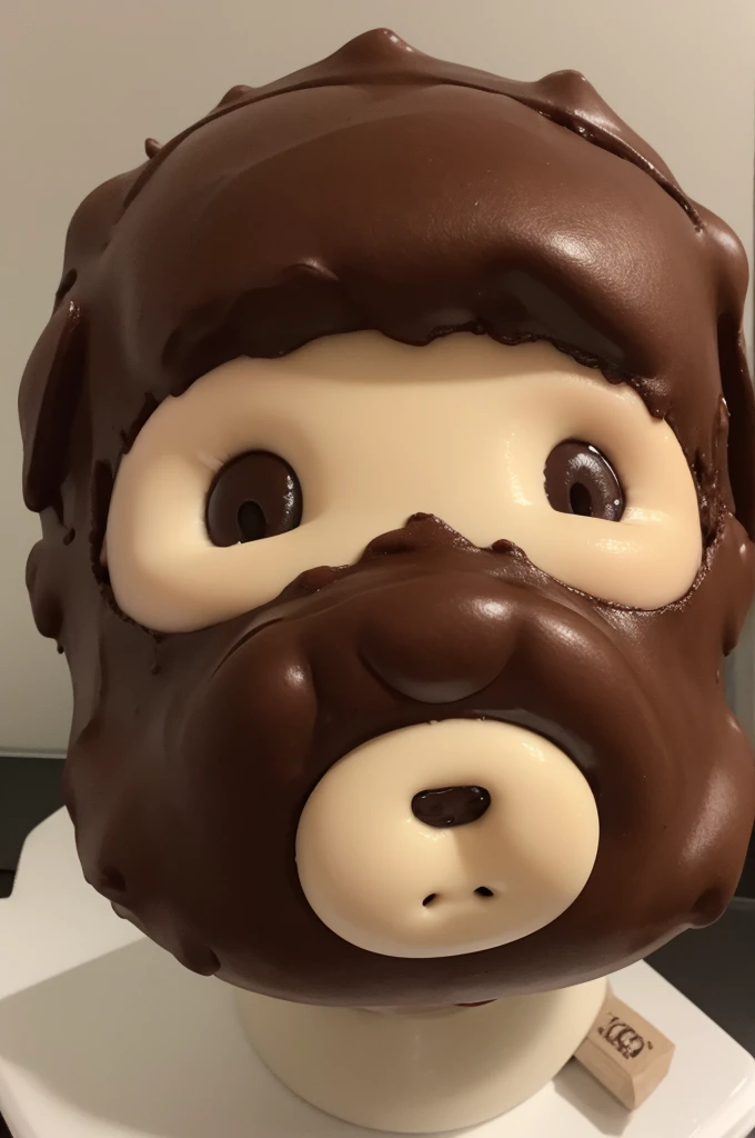 Brownie com rosto fofo