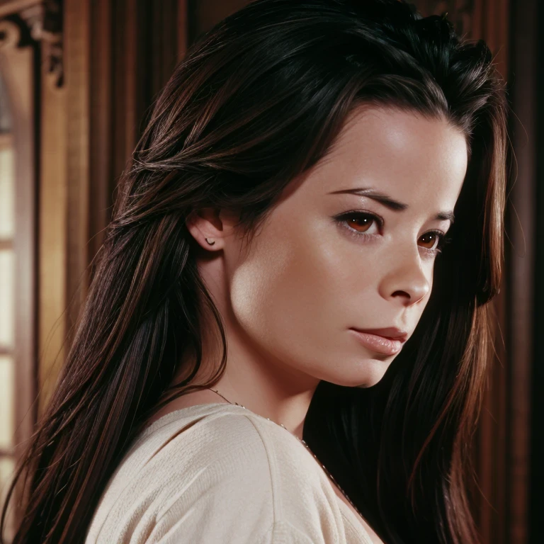 Holly Marie Combs as Piper halliwell, from the Charmed series