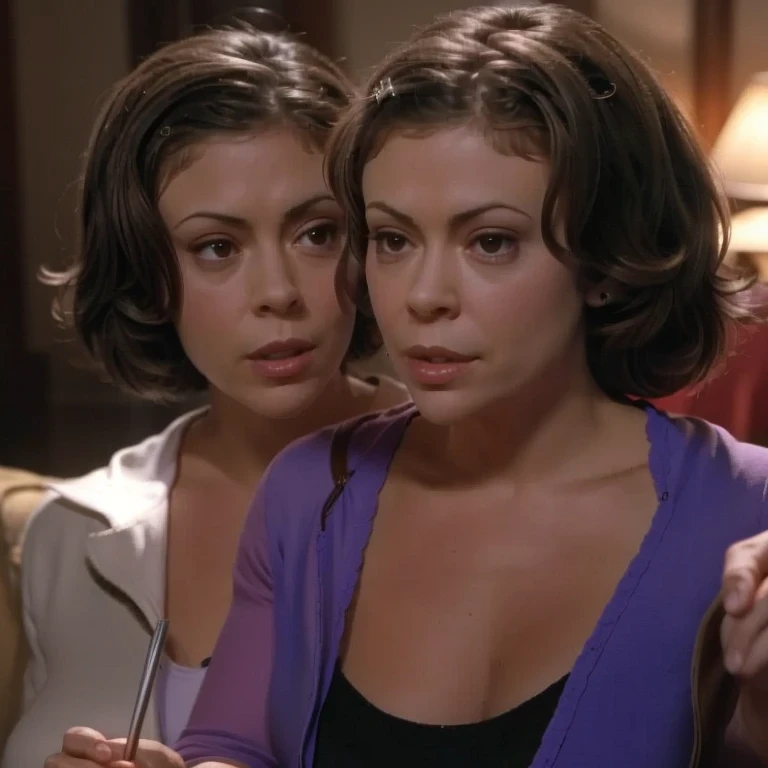 Alyssa Milano as Phoebe Halliwell, from the Charmed series