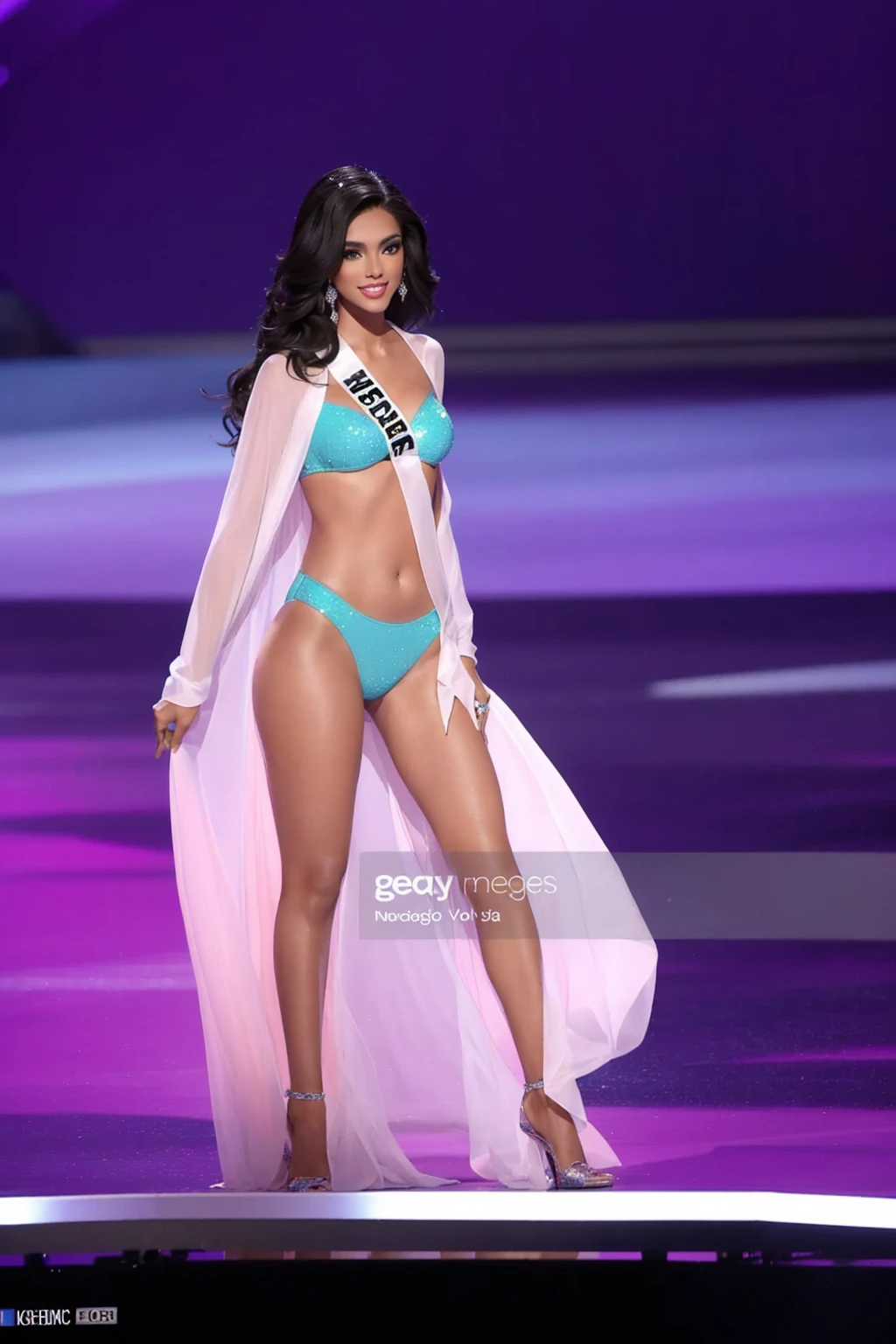 miss usa contestant candia cruz walks the runway during the 2013 Miss Universo pageant at the mgm casino on november, Miss Universo, 2 4 year old female model, victoria's secret model, bikini model, Atuendo: bikini, rendering of beauty pageant, wears a bathing suit, hermosa figura, brazilian supermodel, bella poarch, karla ortiz