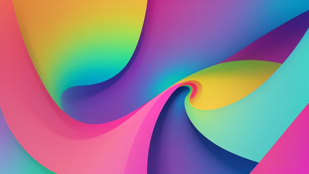 free colorful abstract background, gradient style, 4 colors, minimalist, no details, no signs, only gradient