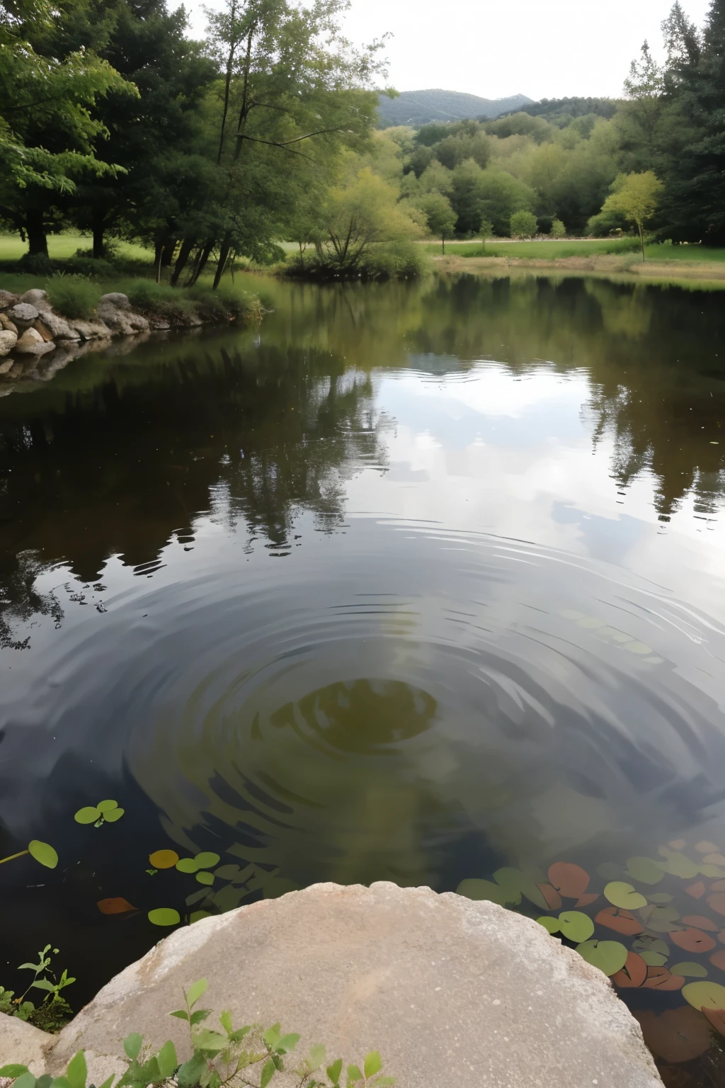 A pond with a volume of 1000 m³ receives a pollutant discharge at a constant rate of 50 kg/day. The initial concentration of the contaminant in the pond is 0.1 kg/m³. The pond has a water inlet at a rate of 100 m³/day y una salida de agua a la misma tasa, manteniendo el volumen del estanque constante. Determine the concentration of the contaminant in the pond as a function of time