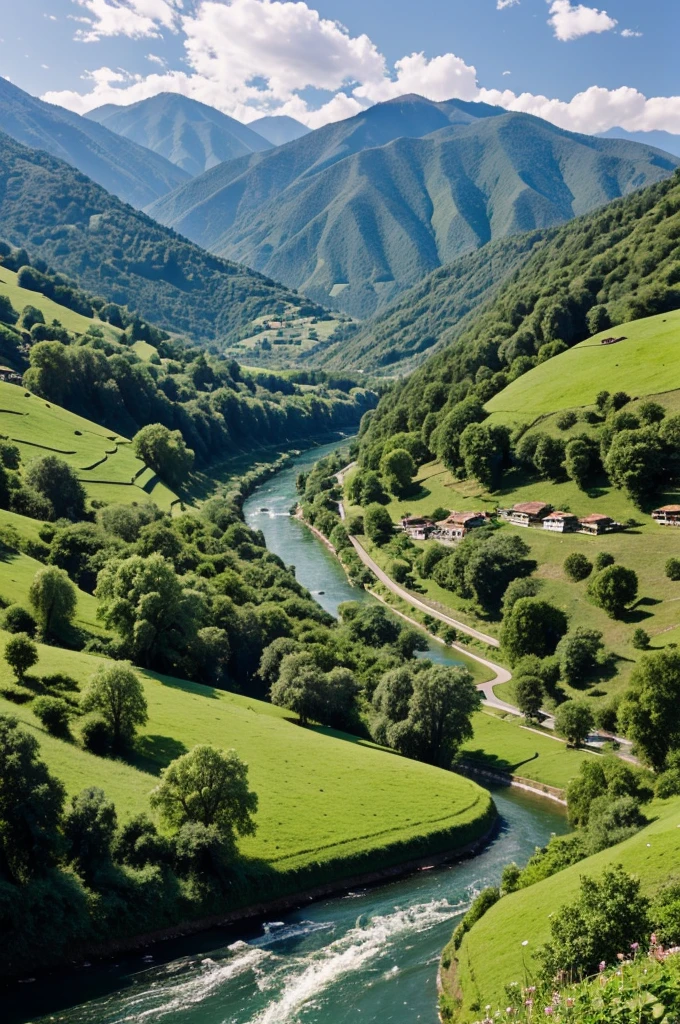 In a picturesque town surrounded by green hills and serene rivers, There lived a girl named Sofia.