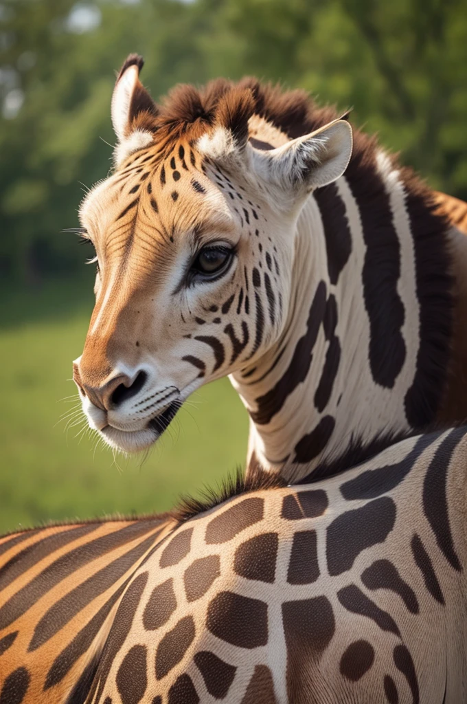 Crie uma imagem de uma girafa 