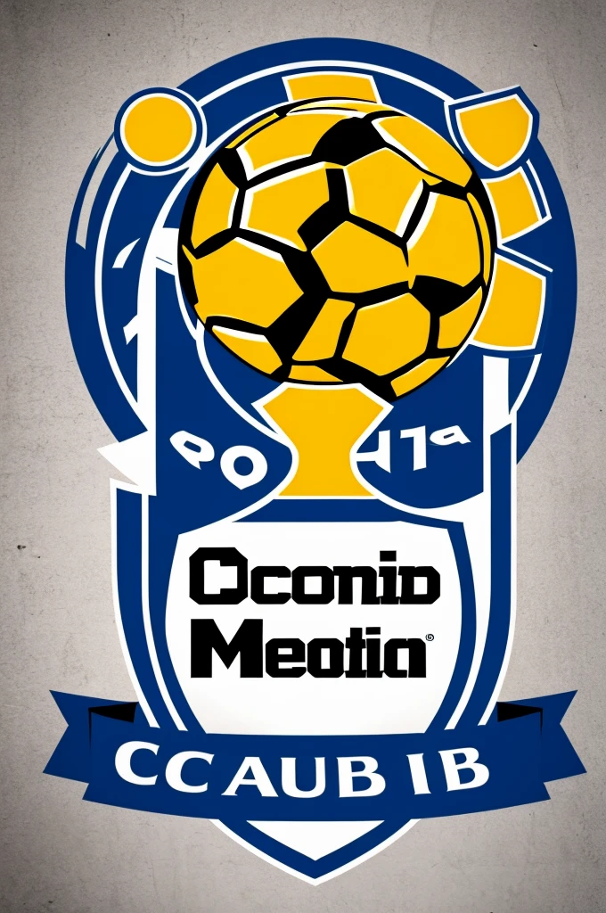 Make me a logo of a soccer team that is a club playing soccer