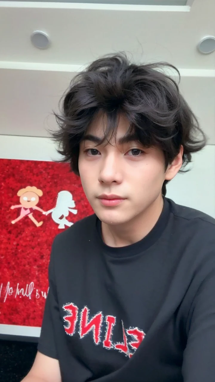 Up close de uma pessoa de cabelo loiro, kim taehyung, with your hand on the side of your face, taehyung