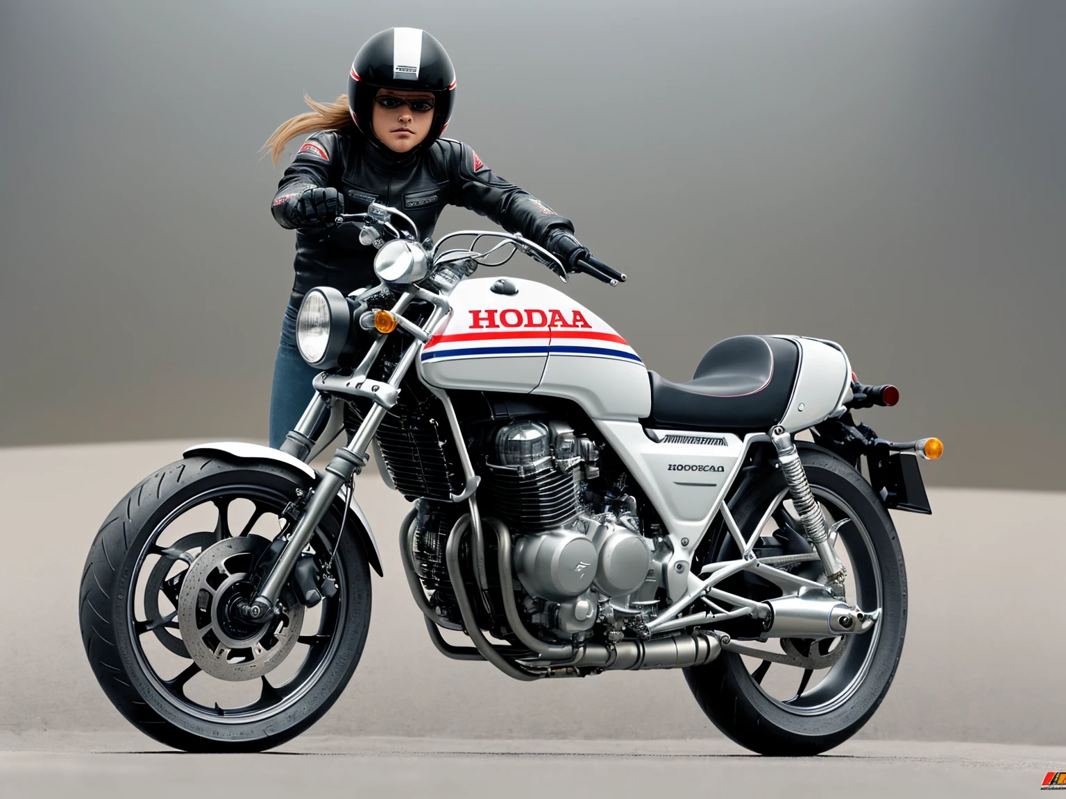 imagen de una moto futurista , Honda NC750
