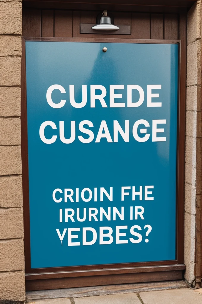 Can you create an unusual business sign for me?