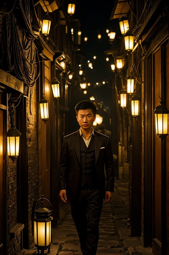 The Forbidden Auction
Li Wei found himself at the edge of the city, where lanterns flickered ominously in the cool night air. Hidden in the labyrinthine alleys, he stumbled upon the entrance to the clandestine auction. The air was thick with anticipation as wealthy merchants and mysterious figures gathered, their eyes gleaming with avarice