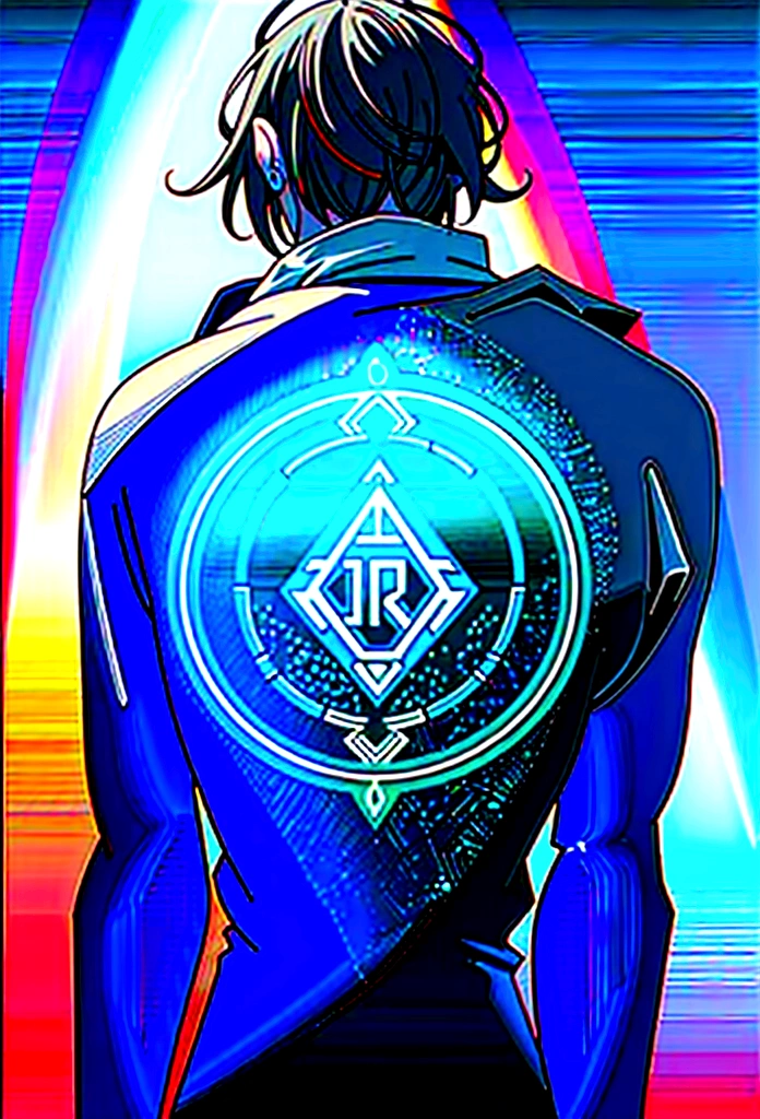 4k, 8k, high resolution, hyper detailed, intricate, masterpiece, one man (((glowing rune tattoos))), prince, dress suit, cape, knight, red and black hair, incredible detail, sharp focus, ultra detailed