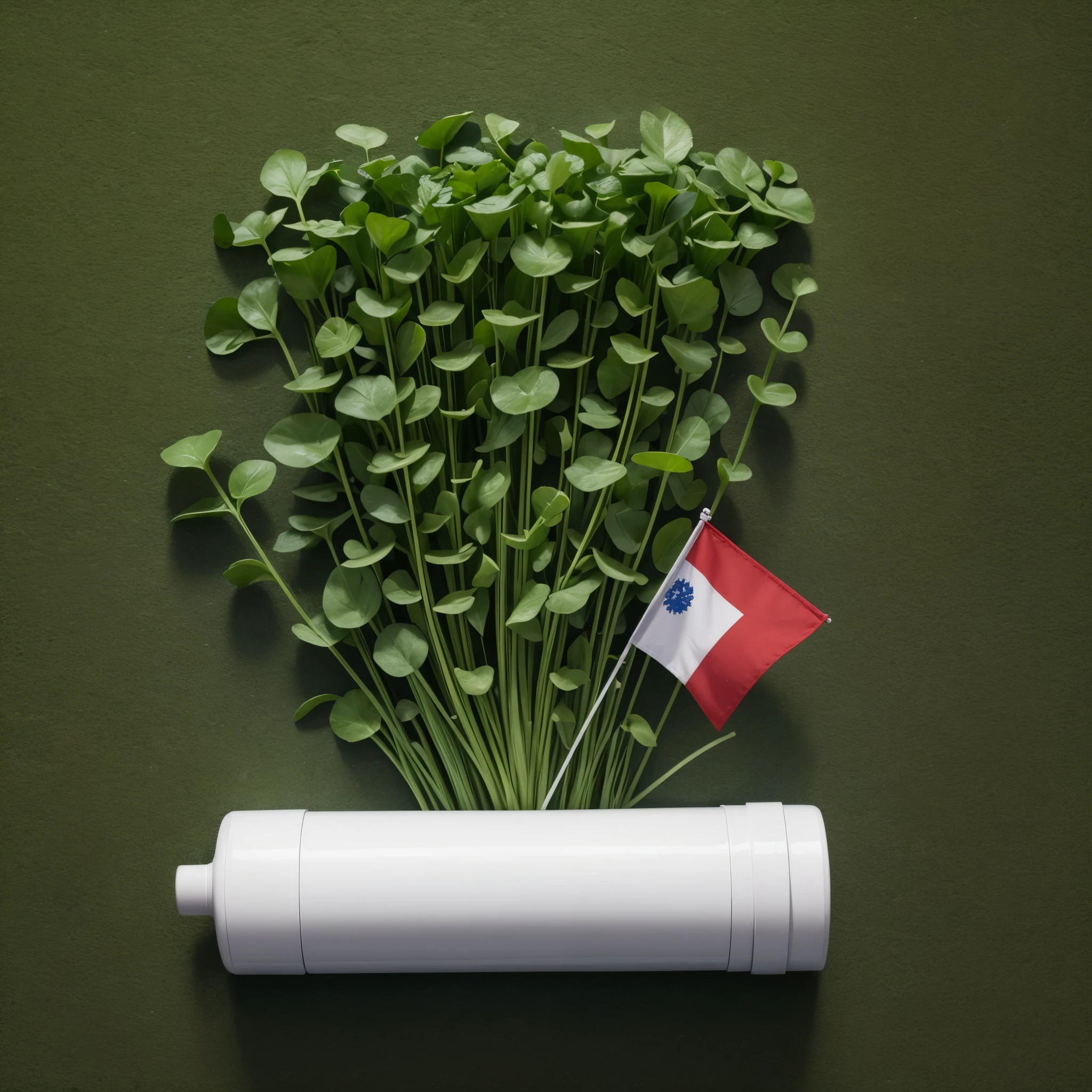 Create the Flag of the Federative Republic of Watercress