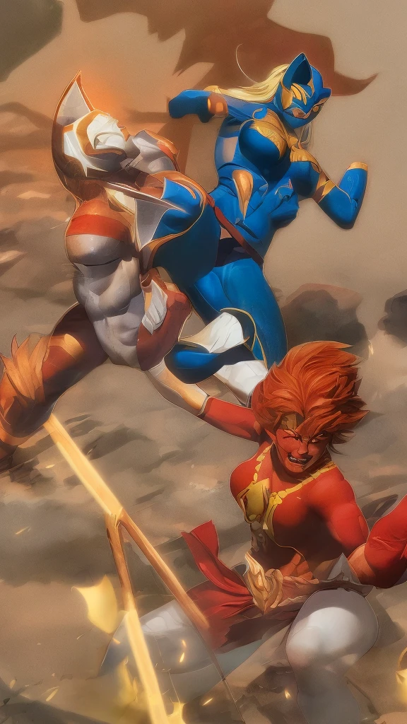 Shitara Thundercats com armadura spartana