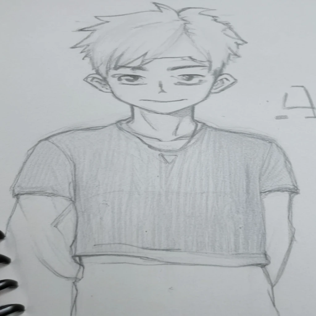 A 15 year old boy who looks cool and cute