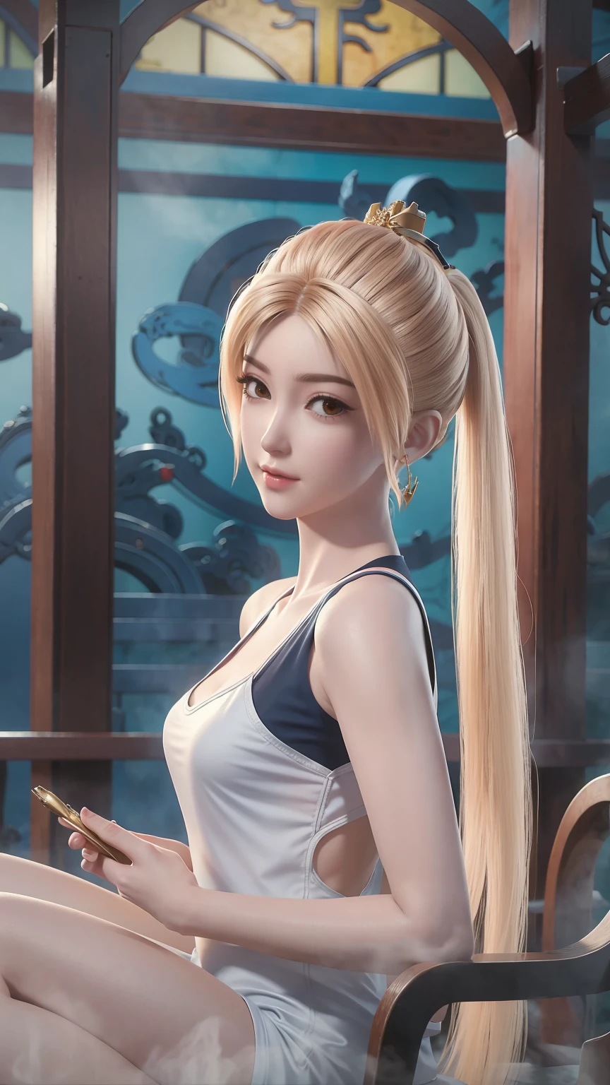 Beautiful woman in red sailor suit, Exorcism, Sit in a Chinese temple, The dragon is winding, Anime Girl Cosplay, Roleplay pictures, Anime role playing, Sailor Moon style, Realistic style, Cinema machine shooting, 8K Native, Lighting Effects, Attractive anime girl, Beautiful and attractive anime woman, Anime Goddess