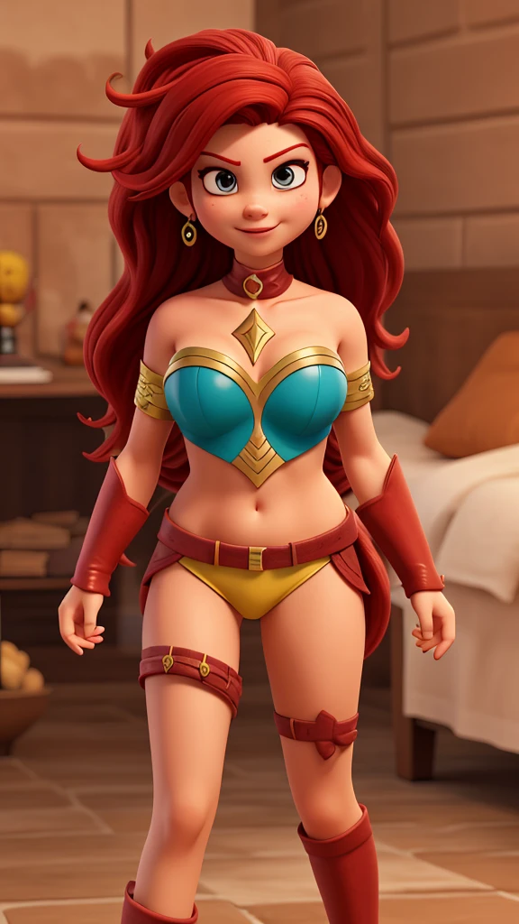 Shitara com armadura spartana