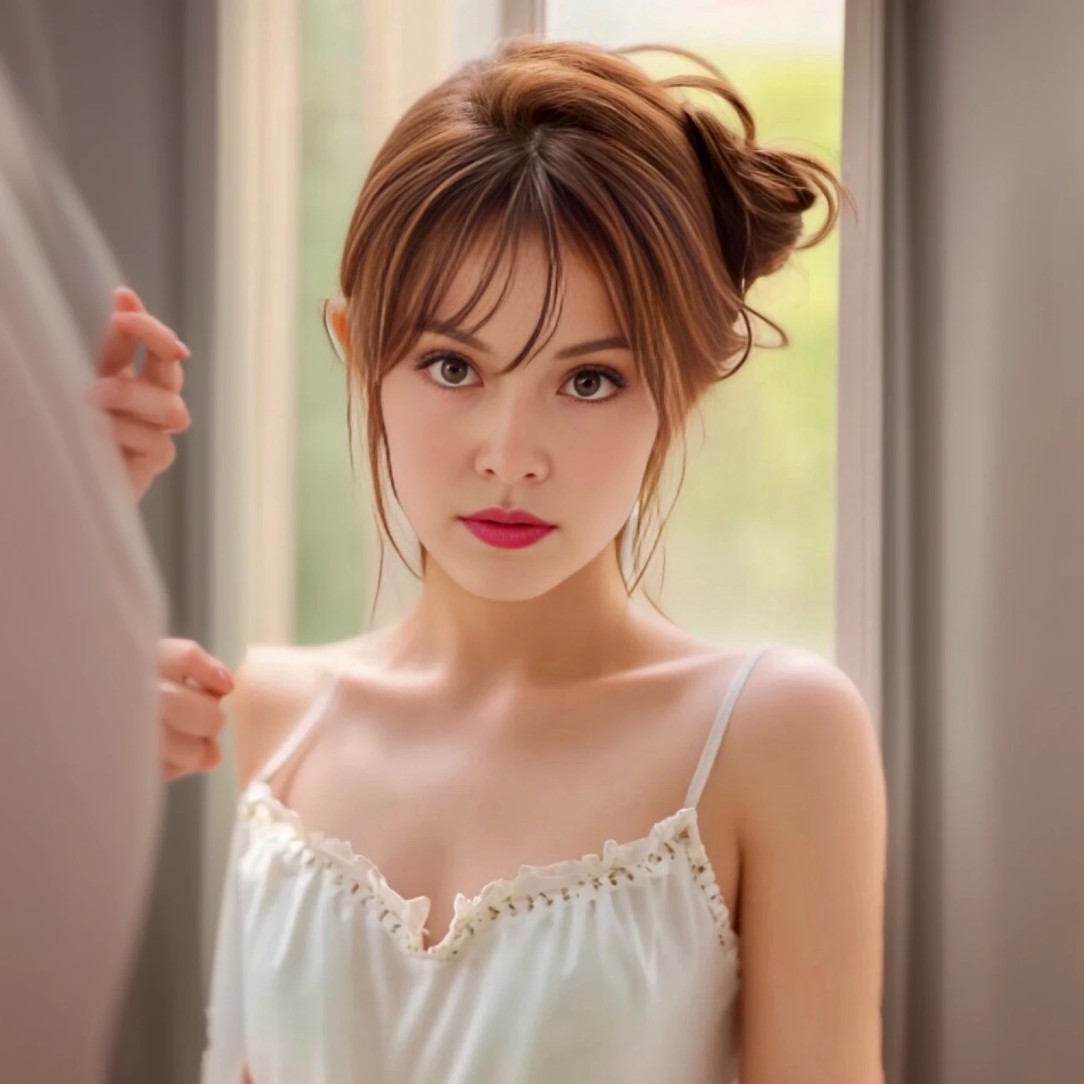 beautiful asian girl,3D 8k pictures,High quality colored light 45,000,000,000 pixels, photos, post-trade photos, animations, beautiful realistic portraits.