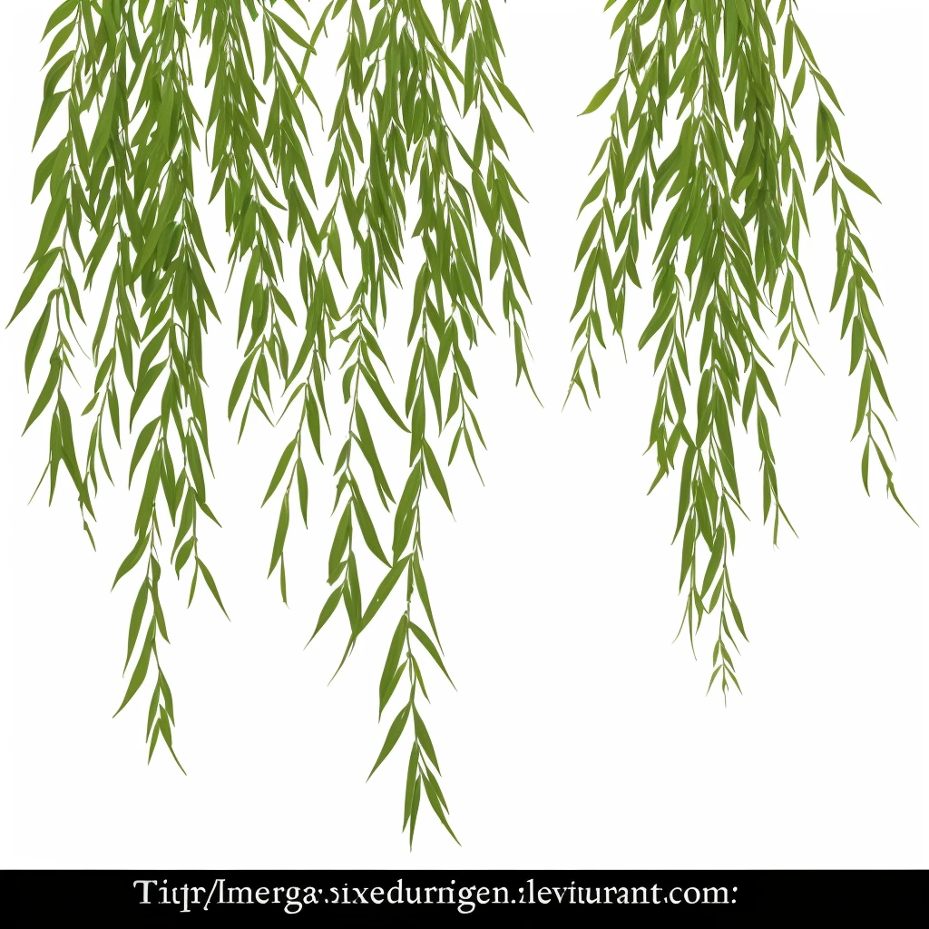 There is a white arrow pointing to the right side of the tree, Super detailed branches and plants, overgrown leaves, Greenery, vegetation, branches and foliage, stylized vegetation, Spriggans, megascan texture, Asymmetry, Tangled Leaves, Rubia cordifolia, evergreen branches, huge, Large scan texture