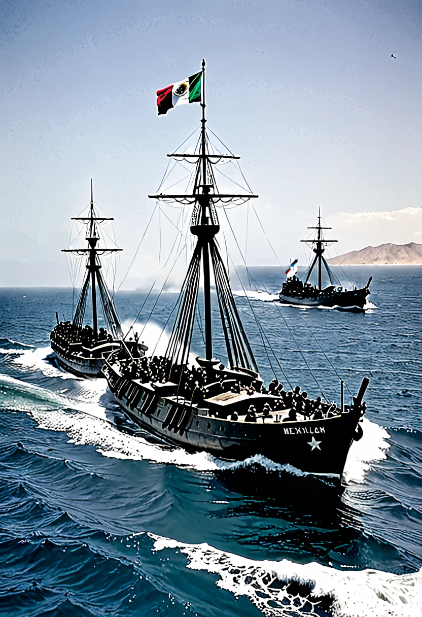Flota de buques de guerra mexicanos de la 2ww