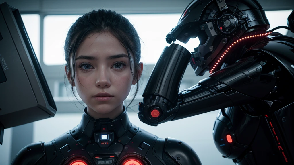 Machines controlling human beings no futuro