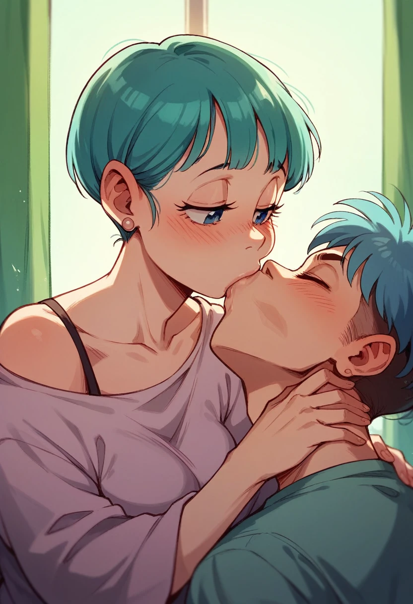 Bulma sucking a thousand tits