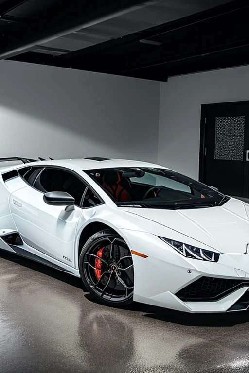 Lamborghini Huracan car in gaming house