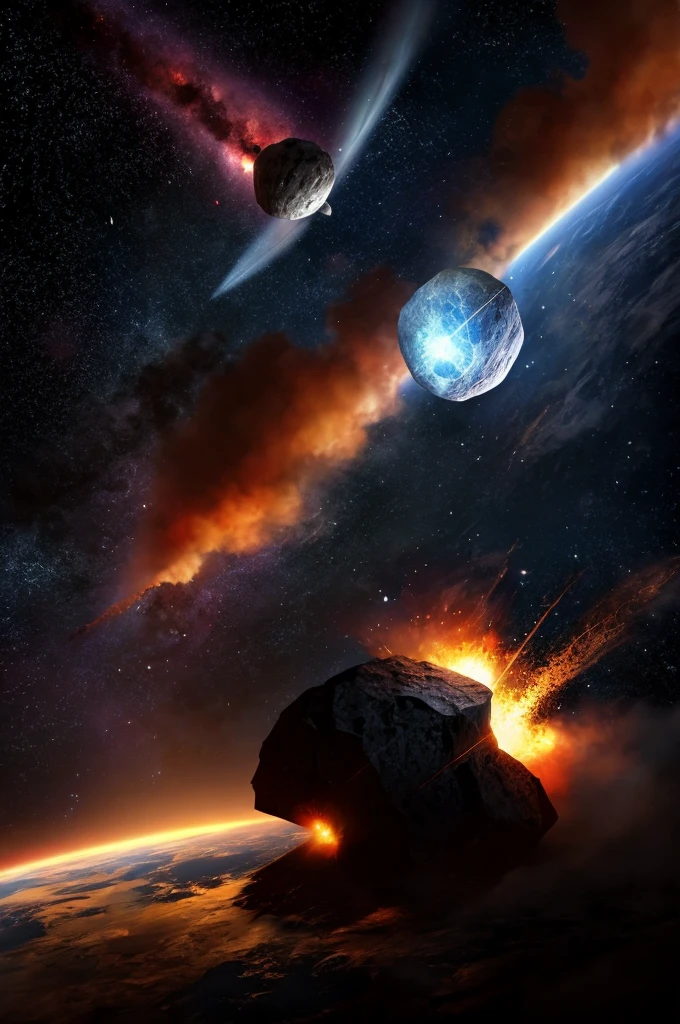 armageddon, falling asteroid